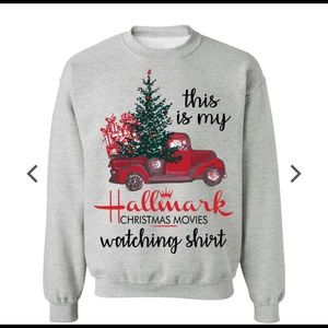 Hallmark Movie Watching Sweatshirt